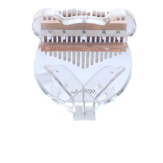 ขาตั้งเปียโนคริสตัลรูปปลาโลมาแบบพกพาสําหรับ 10-key 17-key Kalimba Stents