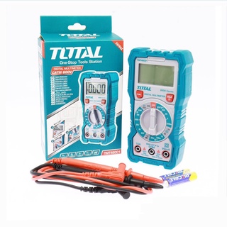 TOTAL ดิจิตอล มัลติมิเตอร์ รุ่น TMT46001 ( Digital Multimeter ) โอห์มมิเตอร์ ของแท้ ส่งด่วน ส่งไว