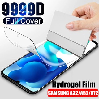 Hydrogel Film Screen Protector For Samsung Galaxy A32 A52 A72 4G 5G A12 A42 A02 A02S A52S Full Cover Soft Film For Samsung A 32 A 52 A 72 Film Not Glass