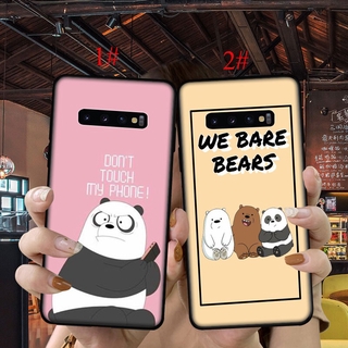 เคสโทรศัพท์มือถือลาย We Bare Bears สําหรับ Samsung Note 10 S 20 Lite S 20 Ultra A 51 A 71