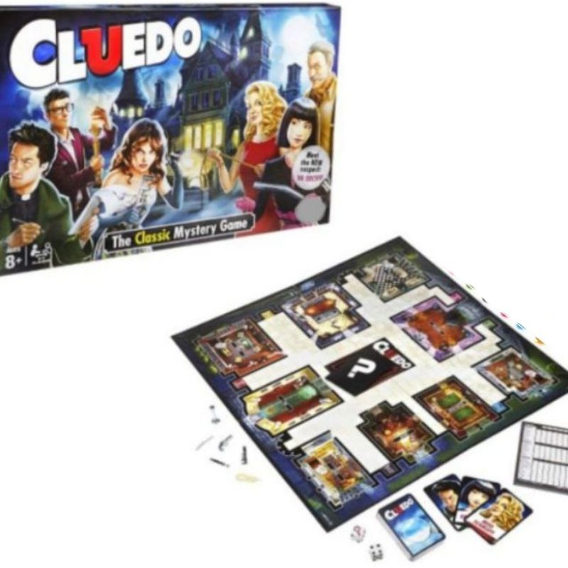 เกมนักสืบหัวเห็ดหรือคลูโด (CluedoหรือClue) แพ็คกล่องปณ.
