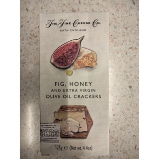 The Fine Cheese Figs Crackers ขนมปังกรอบ ผสม ฟิกส์ 125กรัม