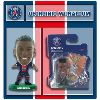 โมเดลนักฟุตบอล SoccerStarz ลิขสิทธิ์แท้จากสโมสร Paris Saint Germain - Geoginio Wijnaldum 2022