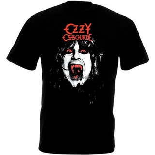 Gildan เสื้อยืด ผ้าฝ้ายแท้ พิมพ์ลาย Rare Ozzy Osbourne สีดํา สําหรับผู้ชาย