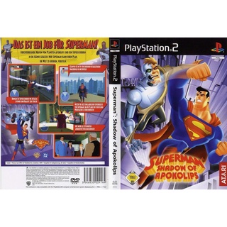 แผ่นเกมส์ PS2 Superman Shadow of Apokolips   คุณภาพ ส่งไว (DVD)