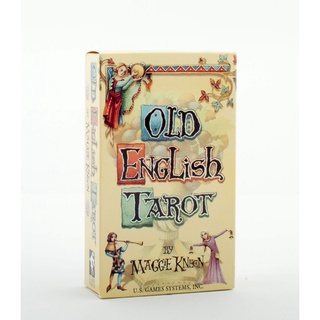 Old English tarot แท้ ไพ่ทาโร่ ไพ่ยิปซี ไพ่ออราเคิล รับประกันว่าแท้แน่นอน