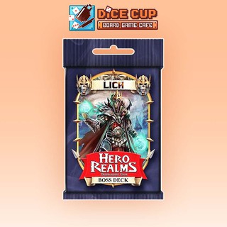 [ของแท้] Hero Realms: Lich Boss Deck Expansion Board Game