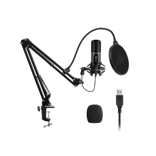 Maono AU-PM421 USB Microphone Kit Cardioid condenser microphone ไมโครโฟน Usb สำหรับการเรียนการสอน