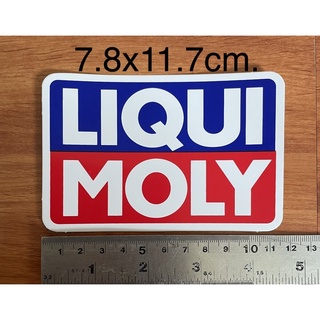 สติ๊กเกอร์ติดรถ LIQUI MOLY 7.8x11.7cm. ลิควิด โมลี สติ๊กเกอร์แต่งรถ