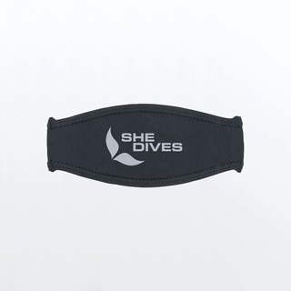 Mares She Dives Neoprene Mask Band Trilastic - mask strap