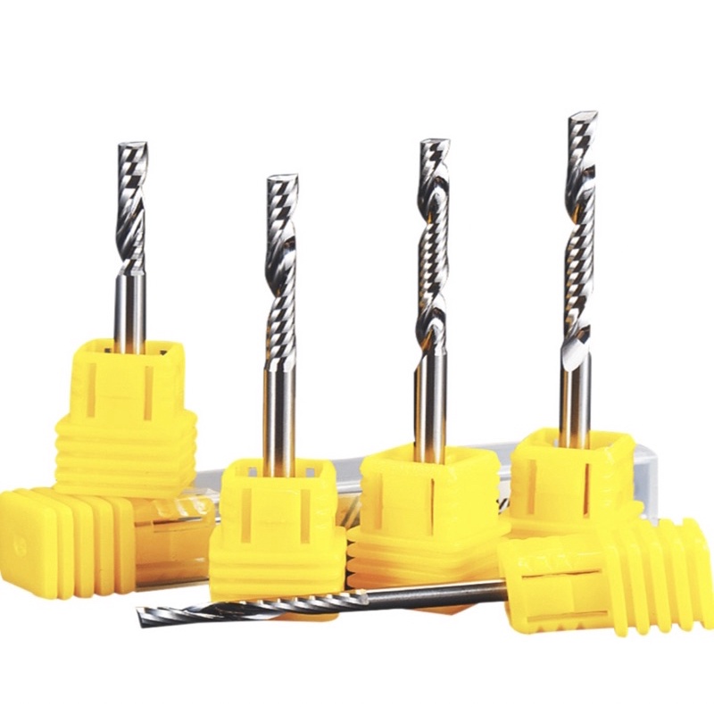 ดอกCNC3.175x22,ดอกสว่าง,ดอกตัด,สำหรับเครื่องตัดCNC