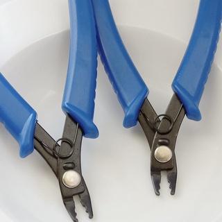 คีมหนีบเครื่องประดับ อเนกประสงค์ ด้ามจับ PVC แบบแบน diy