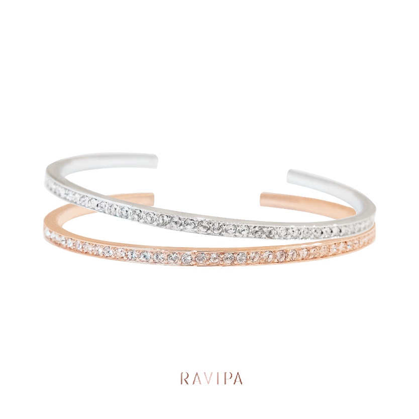 Ravipa | DIAMOND CUFF  (S) - กำไลข้อมือ