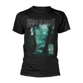 เสื้อยืดผ้าฝ้าย เสื้อยืดลําลอง แขนสั้น พิมพ์ลาย Cradle Of Filth Dusk And Her Embrace เข้ากับทุกการแต่งกาย สําหรับผู้ชา