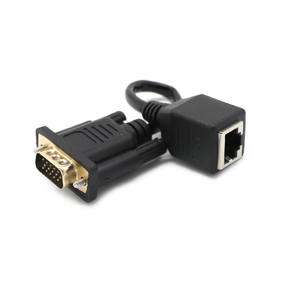 Professional Male/Female To Female Plug And Play VGA Extender VGA To ...