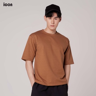 icon (ไอคอน) เสื้อยืดผู้ชาย ทรงOversize มีให้เลือก 4 สี T- Shirt Oversize ผลิตจากผ้าคอตตอน - IKT6047