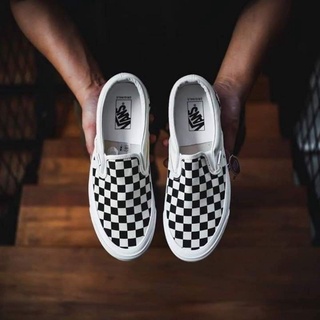 รองเท้าผ้าใบสวม Vans Slip On OG Checkerboard พร้อมกล่อง สินค้าส่งจากในไทย พร้อมส่ง