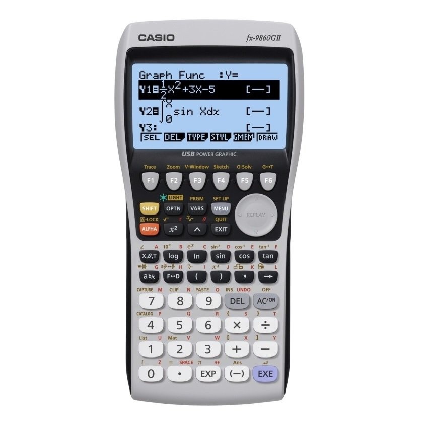 Casio เครื่องคิดเลขวิทยาศาสตร์ รุ่น fx-9860GII SD ของแท้ 100% ประกันศูนย์ CMG 1 ปีเต็ม