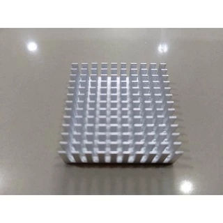 (พร้อมส่งจากไทย) Aluminum heat sink ฮีตซิ้ง ระบายความร้อน พร้อมกาว 3M ขนาด 50x25x10mm,40x40x11mm