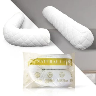[HOT DEAL] หมอนข้างยางพาราเพื่อสุขภาพ แท้100%แบบปั่น หนัก3Kgs.(ยางอบฆ่าเชื้อ)