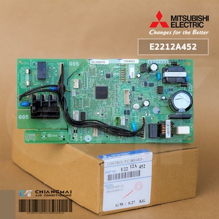 E2212A452 แผงวงจรแอร์ Mitsubishi Electric แผงบอร์ดคอยล์เย็น แอร์มิตซูบิชิ รุ่น MS-GN18VF อะไหล่แอร์ ของแท้ศูนย์