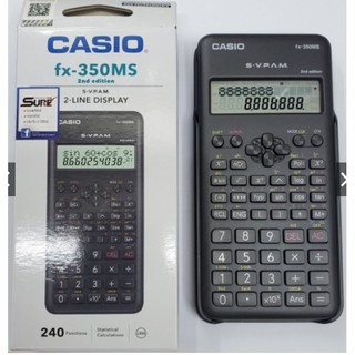 เครื่องคิดเลข Casio Fx-350 MS 2nd edition ของแท้ ประกัน 2 ปี