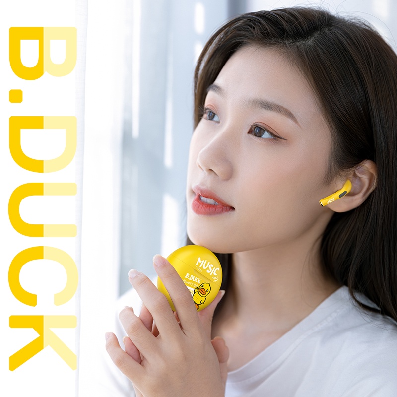 B.Duck เ หูฟัง True Wireless Bluetooth แบบ Semi-in-ear คุณภาพสูง