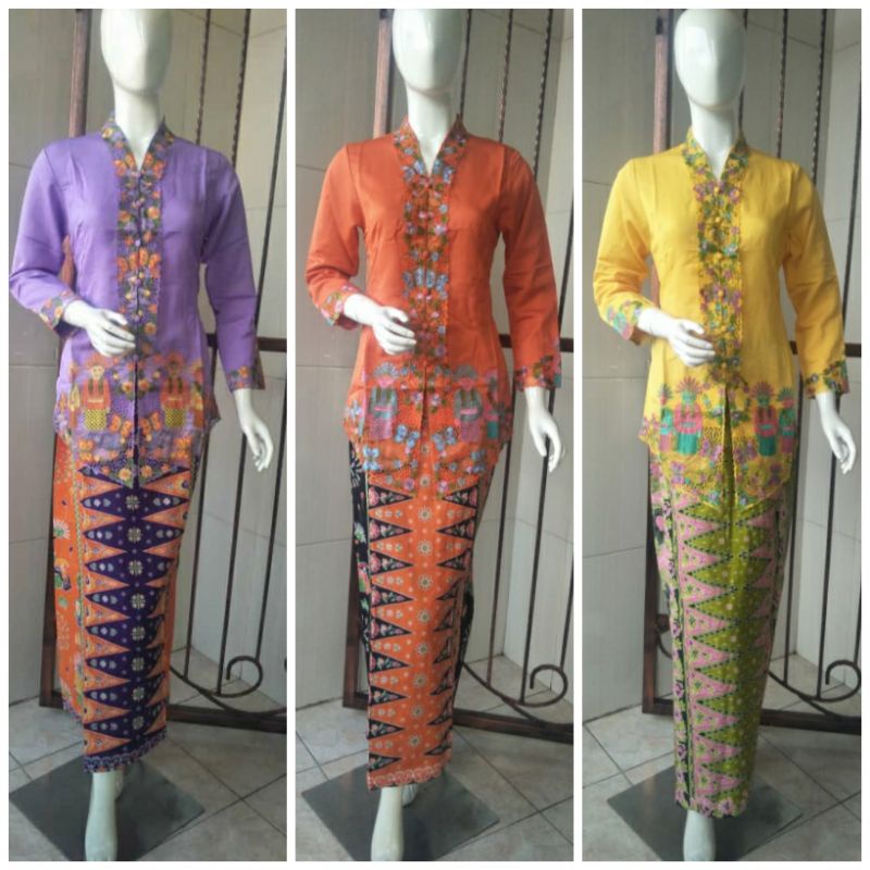 Encim Kebaya แขนยาว Encim Kebaya โมเดิร์น Encim Kebaya จัมโบ้ปัก Encim Kebaya Kartini Kebaya โมเดิร์