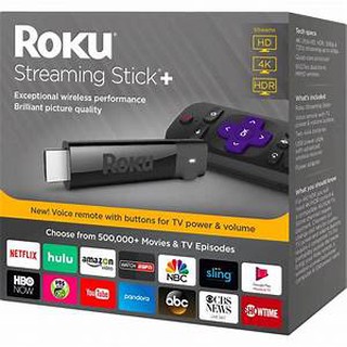 Roku แท่ง + รีโมทคอนโทรล | Hd / 4k / Hdr