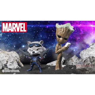 ฟิกเกอร์แท้🇯🇵MARVEL Fluffy Puffy～ROCKET&amp;GROOT～