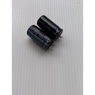 คอนเดนเซอร์ #100uf 160VDC# Capacitor (ราคาแพ็ค 2 ตัว)