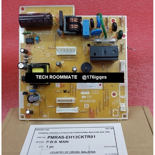 อะไหล่ของแท้/เมนบอร์ดแอร์ฮิตาชิ/P.W.B MAIN/HITACHI/PMRAS-EH13CKT*R01/ใช้กับรุ่น RAS-EH13CKT :RAS-NH13CLT