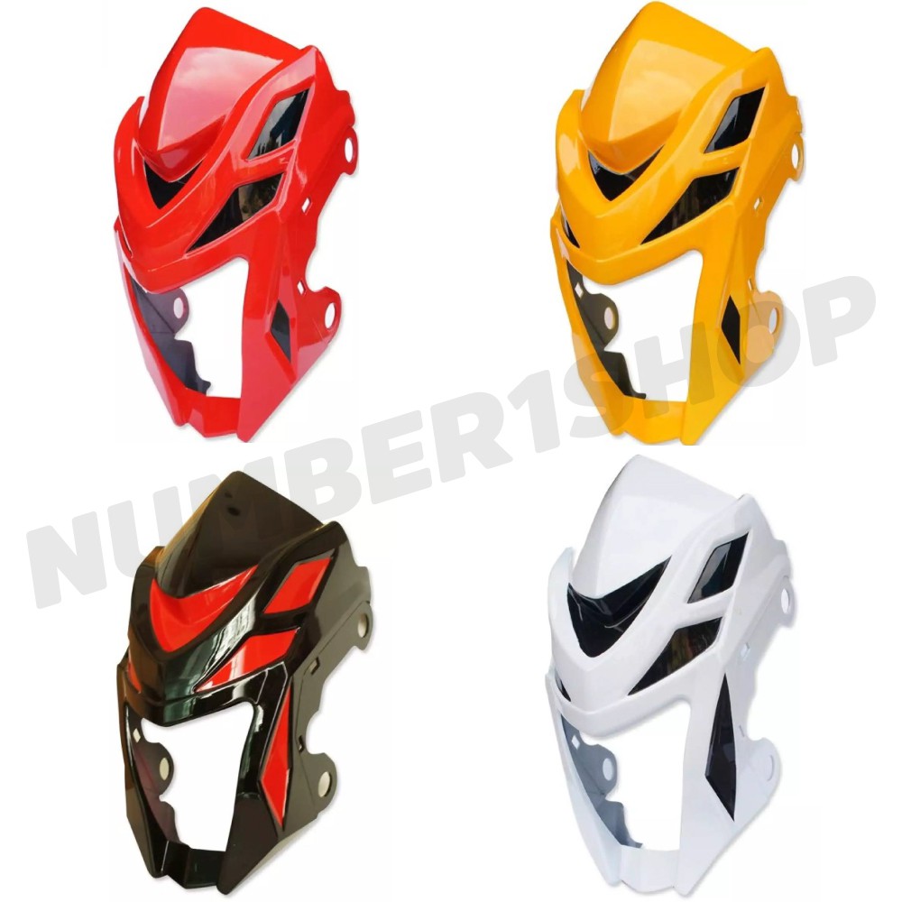 หน้ากาก+คาง V.2 (DTD) สำหรับ MSX-125 (สำหรับตัวเก่าเท่านั้น ไม่สามารถใช้กับ MSX-SF)