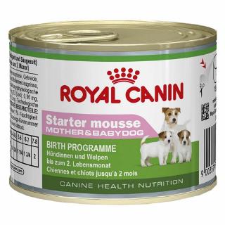 Royal Canin start mousse อาหารกระป๋อง น้องหมาหลาหลายรส 195 g