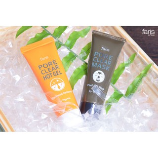 Faris Pore Clear Hot Gel &amp; Faris Pore Clear Peel Off Mask