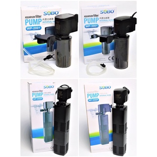 ส่งไว! ปั๊มน้ำพร้อมกระบอกกรอง Aquarium Internal Filter SOBO WP-2001 WP-3001 WP-2000F WP-3000F ของแท้ คุณภาพ ประหยัดไฟ