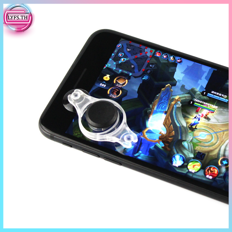 ปุ่มจอยสติ๊ก สําหรับเล่นเกมบนมือถือ 1 ชิ้น แบบพกพา และใช้งานง่าย
