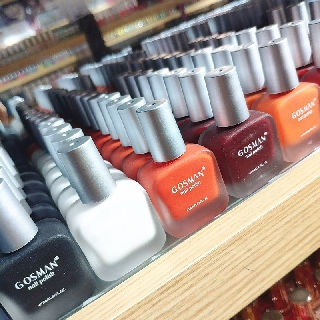 🍓CCT🍓สีทาเล็บ สีทาเล็บเจล ยาทาเล็บ สีเนื้อแมท GOSMAN Nail Polish เบอร์ 17#-32#