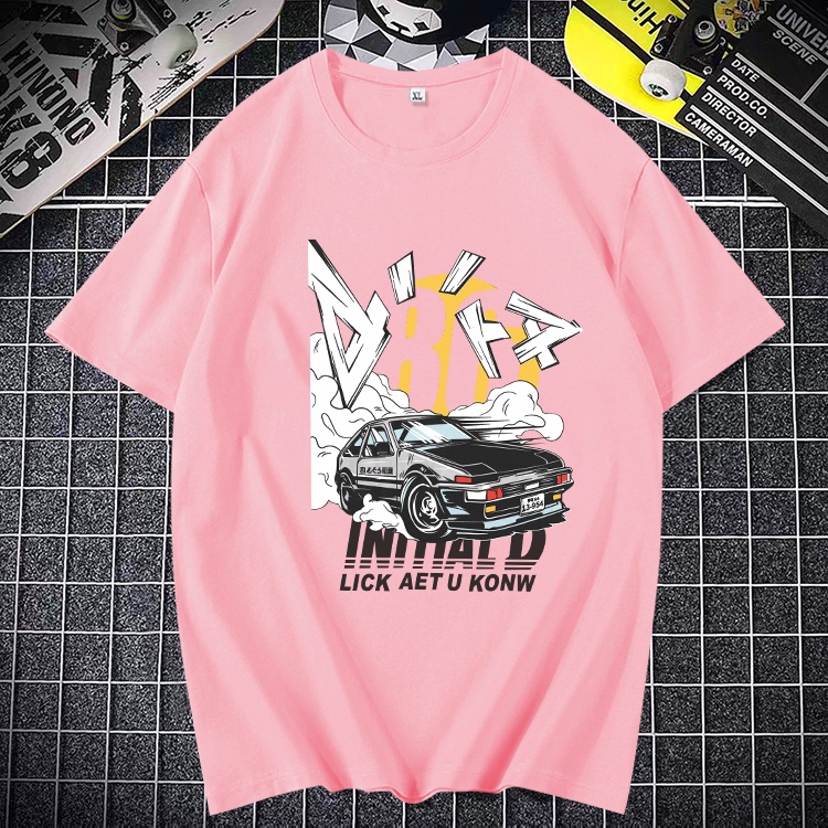 D130(พร้อมส่ง）เสื้อยืดแขนสั้ง สำหรับชายและหญิง.ลายแฟชั่งนานาชาติ ใส่เทียวออกกำลังกายได้
