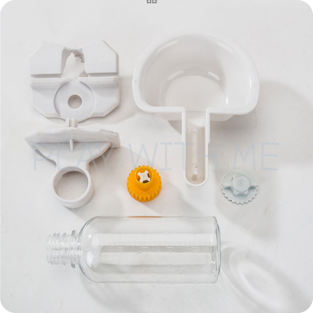 ✅พร้อมส่ง✅ ที่ให้น้ำติดกรง มีชามเติมน้ำอัตโนมัติ ขนาด 500-750มล. Water Dispenser ที่ให้น้ำสัตว์เลี้ยง สุนัข หมา แมว กระต่าย - รูปที่ 4