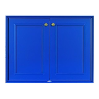 หน้าบานคู่ QUEEN GOLD 85x65 ซม. สีน้ำเงิน หน้าบาน DOUBLE CABINET DOOR QUEEN GOLD 85x65CM BLUE