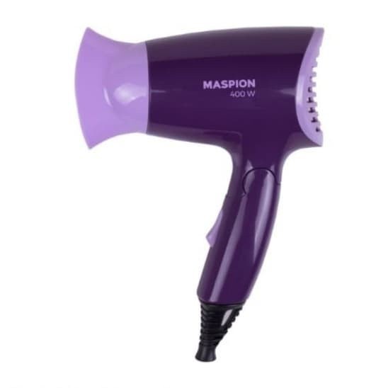 เครื่องเป่าผม MASPION MHD-102PRP / ไดร์เป่าผมแบบพับได้ - สีม่วง