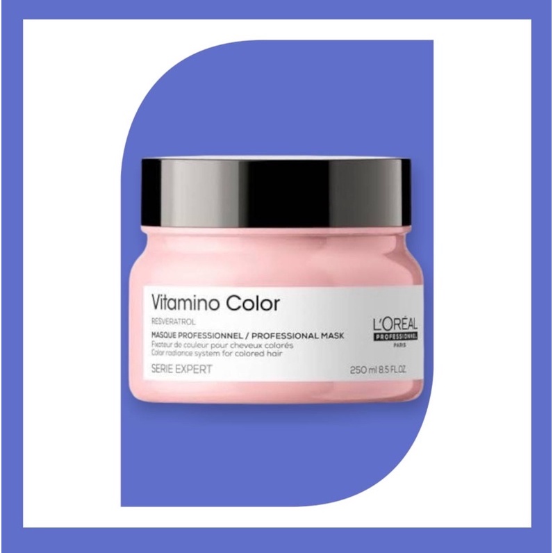 ลอรีอัล แชมพูรักษาสีผม Loreal Serie Expert Resveratrol Vitamino Color Shampoo 1500ml.ลอรีอัล วิตามิโน คัลเลอร์ แชมพู