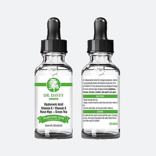 Dr. Davey Hyaluronic Acid Green Tea30ml.เซรั่มชาเขียว