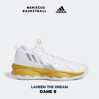 รองเท้าบาส adidas รุ่นใหม่ DAME 8 LaHeem The Dream GY1755 รุ่นใหม่ 2022