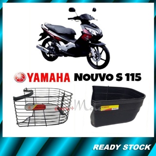 Cm+มอเตอร์ YAMAHA Nouvo Series - Nouvo S &amp; Nouvo LC คุณภาพ PVC Bakul / Besi ตะกร้าเหล็กมอเตอร์ Raga