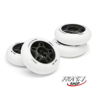 [พร้อมส่ง] ล้อรองเท้าอินไลน์สเก็ตสำหรับผู้ใหญ่ 76mm 80A Adult Fitness Inline Skating Wheels 4-Pack Fit