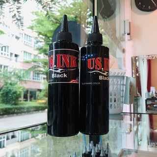 TATTOO US INK BLACK  สักดำยูเอส สีสักจาก USA สีสักแท้ หมึกสัก หมึกสักยูเอส ใช้สำหรับงานเดินเส้นและลงเงา