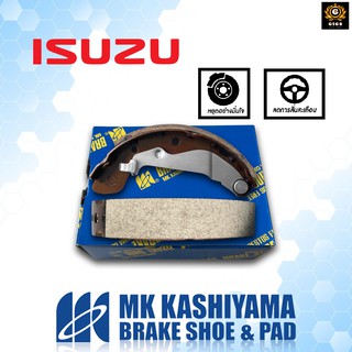 ✅MK ผ้าเบรคหลัง ISUZU รถ D-MAX MU-7 HI-LANDER  2WD 4WD 2007-2015  รับประกันสินค้า 1ปี