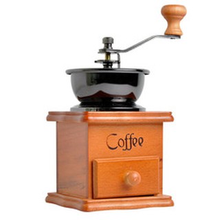 เครื่องบดเมล็ดกาแฟ เครื่องบดขนาดเล็ก Retro hand crank